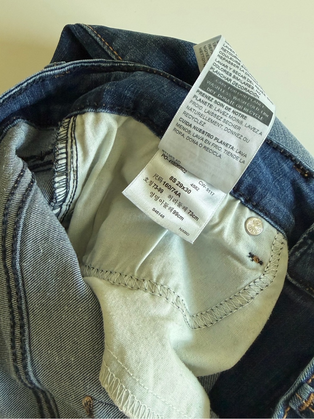 Denizen From Levi's Modern Slim Jeans - 29x30 - Picture 4 of 5